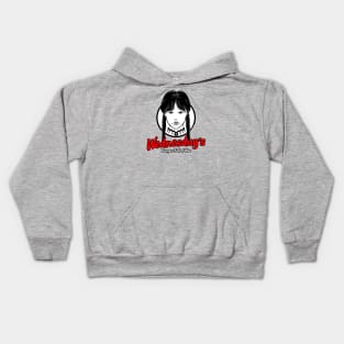 Wednesday's Burgers Full Of Woe (Wendy's Wednesday Addams Parody by @UselessRob) Kids Hoodie